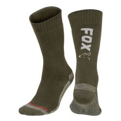 Термо чорапи Fox Green Silver thermo sock