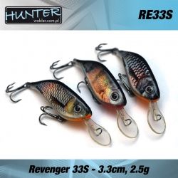 Воблер Hunter Revenger 3.3см 2.5гр Sinking