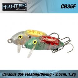 Воблер Hunter Carabus 35мм 2.4гр Sinking Diving