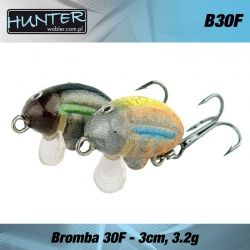 Воблер Hunter BROMBA 30мм 3.2гр Floating