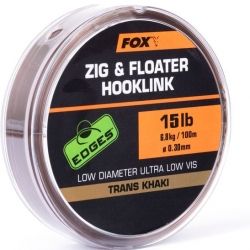 Влакно FOX Zig & Floater Hooklink Trans Khaki