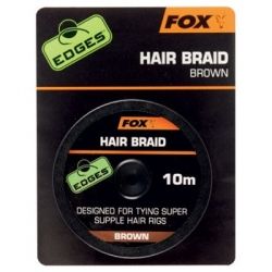 Конец за стръв Fox Edges Hair Braid Brown