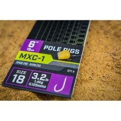 Вързани куки Matrix Pole Rigs MXC-1 Barbless 15см