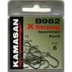 Куки Kamasan B982 X Strong Specimen Eyed