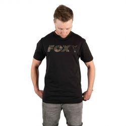 Тениска Fox Black Camo print Tshirt