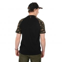 Тениска Fox Raglan T-shirt Black-Camo