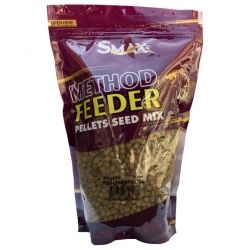 Пелети Smax Method Feeder Pellets Seed Mix 6мм