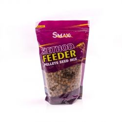 Пелети Smax Method Feeder Pellets Seed Mix 8мм