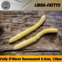 Naluca Libra Fatty worm  tournament 55mm